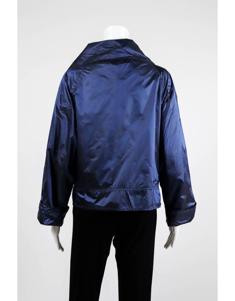 Alembika Button Front Cowl Neck Jacket