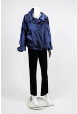 Alembika Button Front Cowl Neck Jacket