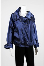 Alembika Button Front Cowl Neck Jacket