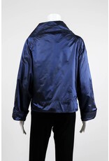 Alembika Button Front Cowl Neck Jacket