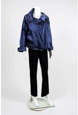 Alembika Button Front Cowl Neck Jacket