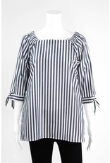 Inae Collection Poplin Tie Sleeve Tunic