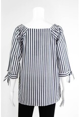 Inae Collection Poplin Tie Sleeve Tunic