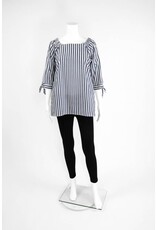 Inae Collection Poplin Tie Sleeve Tunic