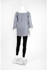 Inae Collection Poplin Tie Sleeve Tunic