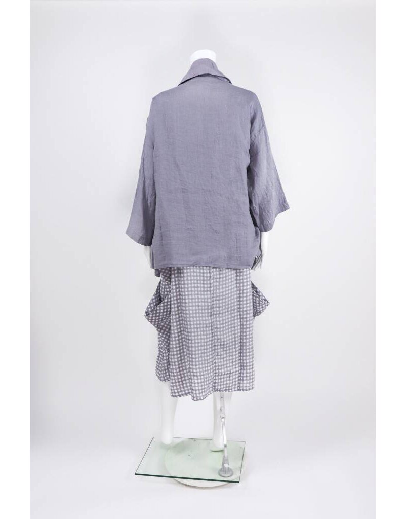 Luukaa Woven Portrait Collar Jacket