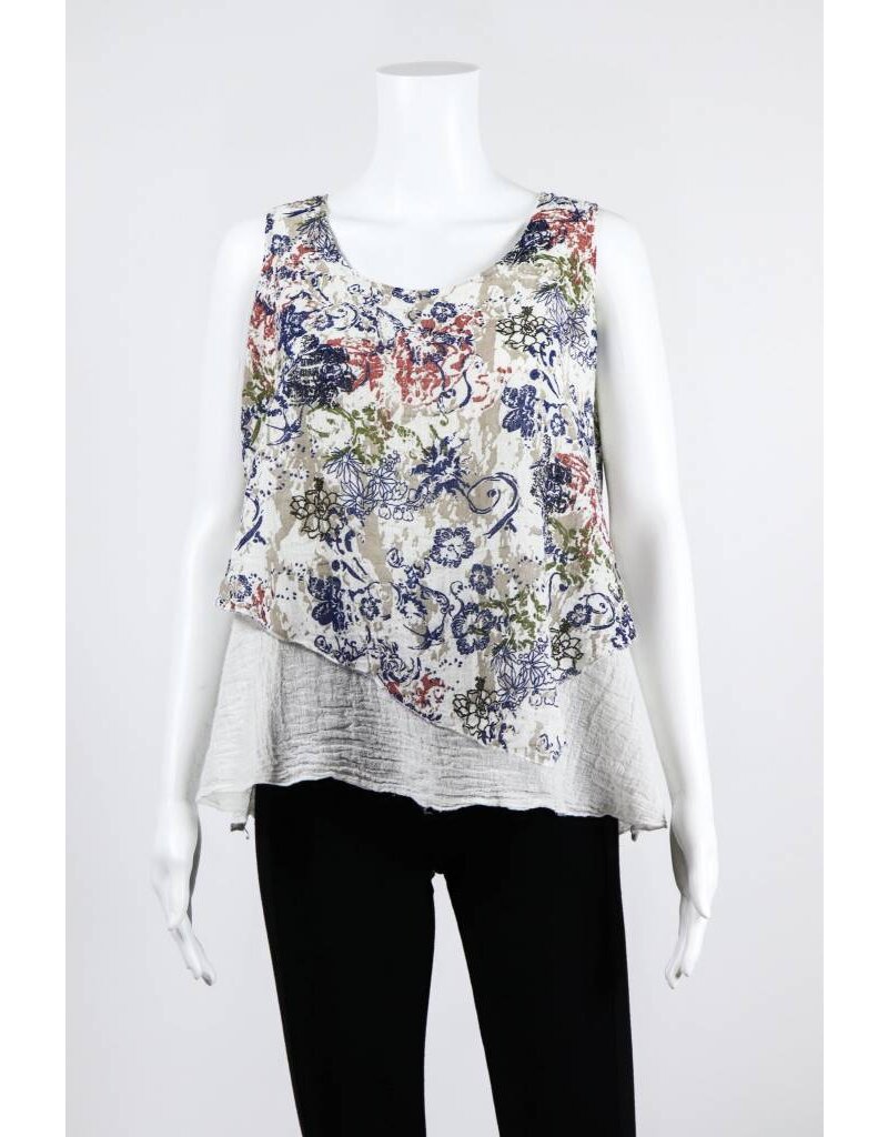 Luukaa Woven Floral Blouse
