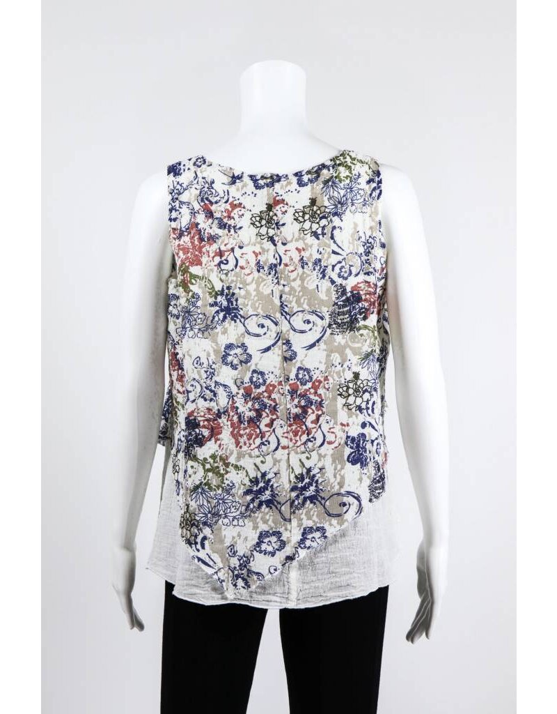 Luukaa Woven Floral Blouse
