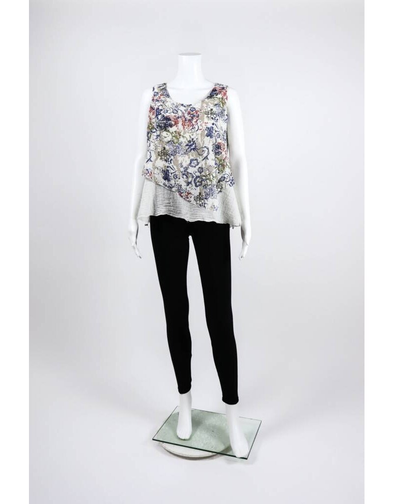 Luukaa Woven Floral Blouse