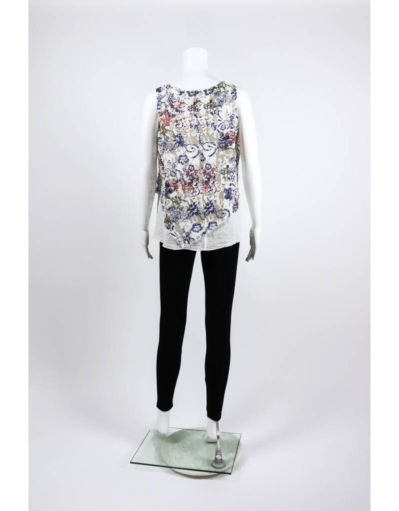 Luukaa Woven Floral Blouse