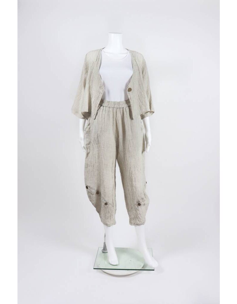 Luukaa Woven Cropped Jacket