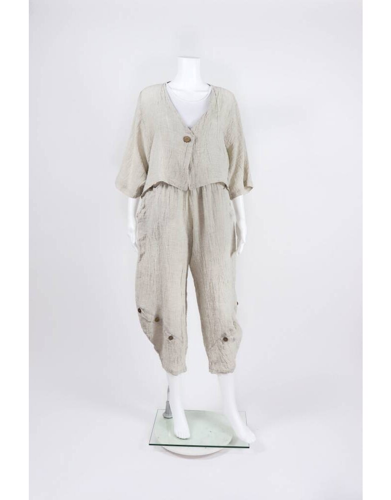 Luukaa Woven Cropped Jacket