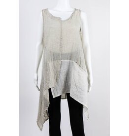 Luukaa Woven Two Tone Tunic