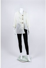 Luukaa Woven Asymmetrical Button Down Jacket