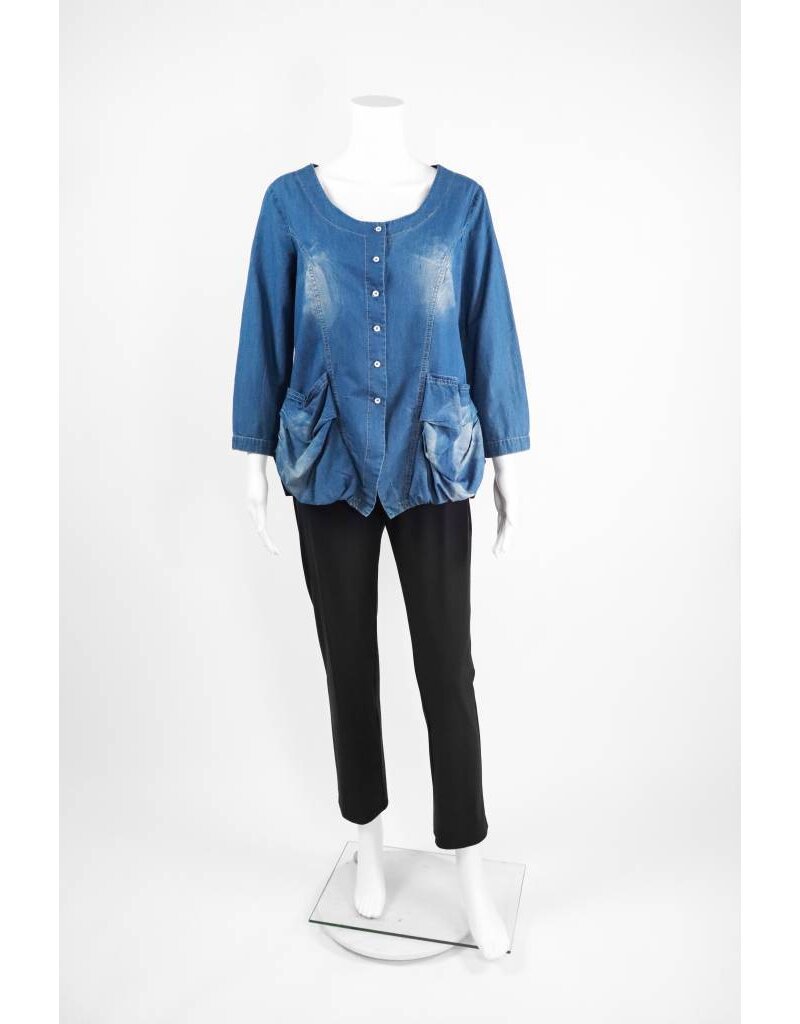 Alembika Scoop Neck Jacket