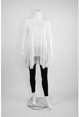 Comfy USA Pasadena Lace Hem Tunic
