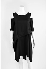 Comfy USA Cold Shoulder Dress
