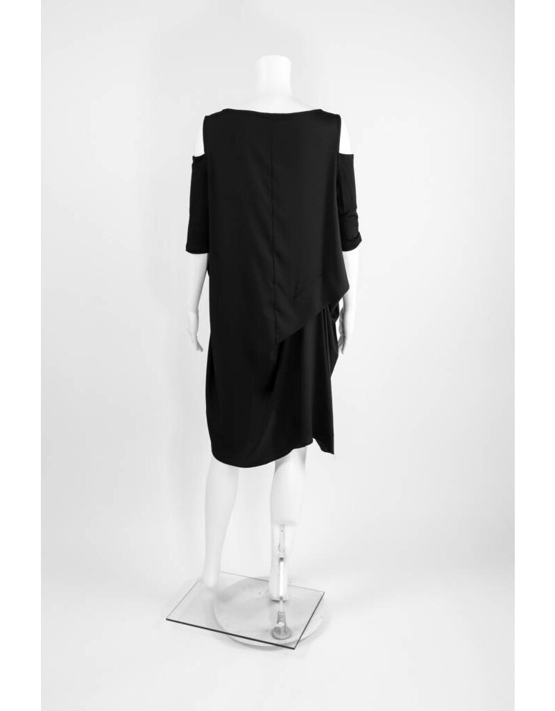 Comfy USA Cold Shoulder Dress