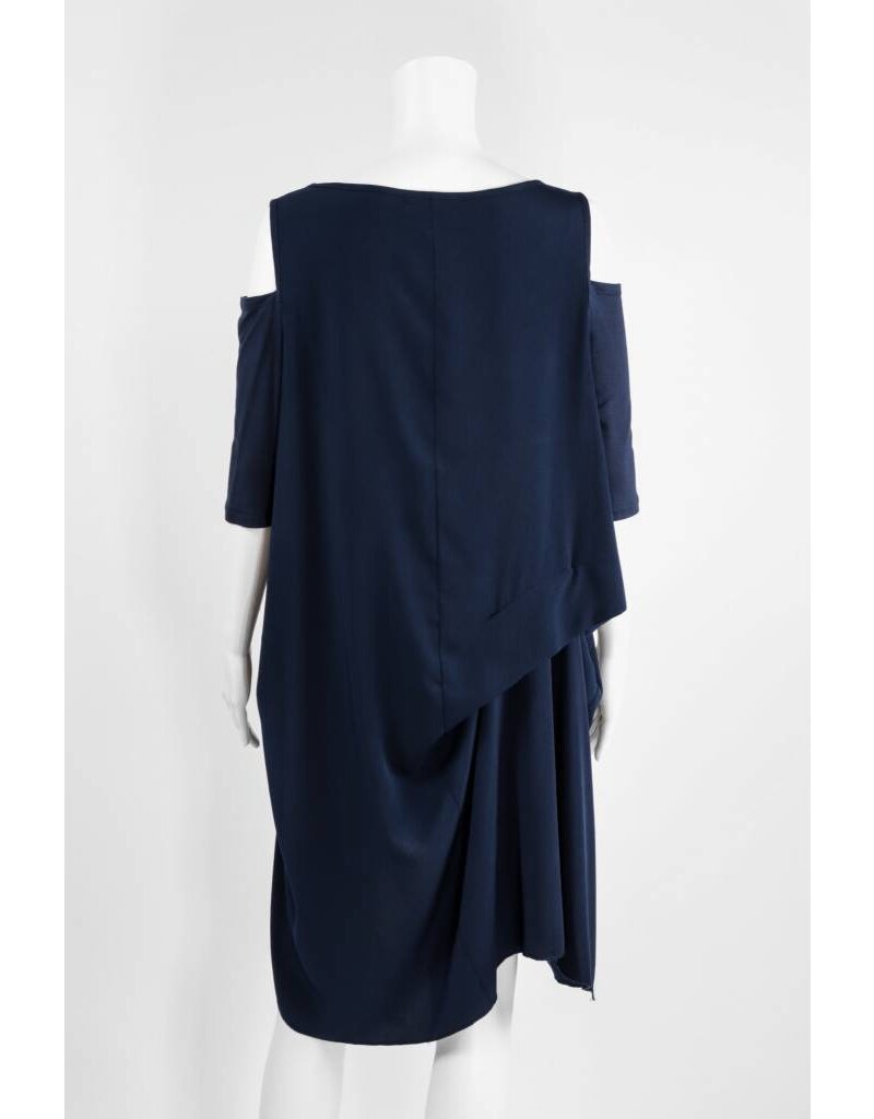 Comfy USA Cold Shoulder Dress