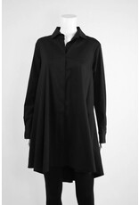 Comfy USA Solid Shirt With Zipper Back