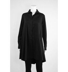 Comfy USA Solid Shirt With Zipper Back