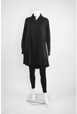 Comfy USA Solid Shirt With Zipper Back