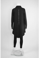 Comfy USA Solid Shirt With Zipper Back