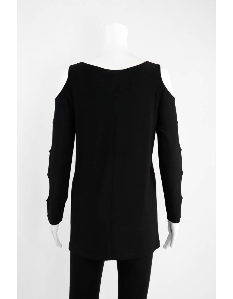 Comfy USA Sun Kim Cold Shoulder Top