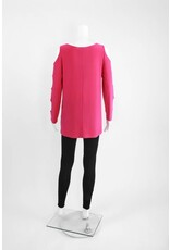 Comfy USA Sun Kim Cold Shoulder Top