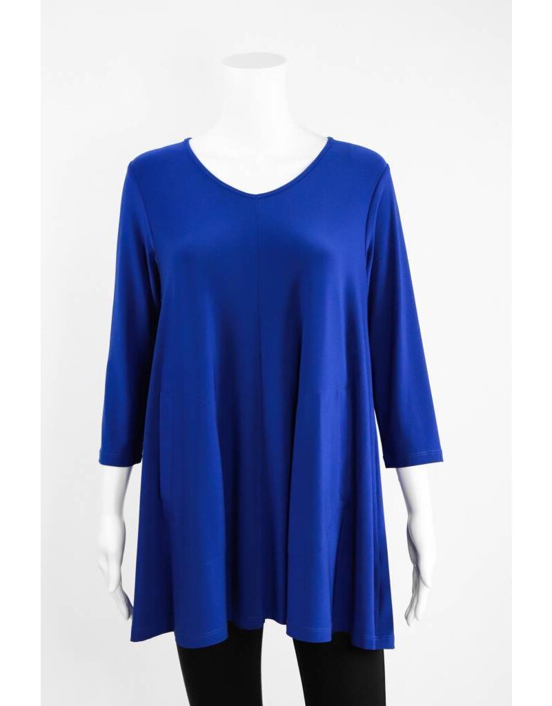 Comfy USA Sun Kim Tunic With Front Pockets