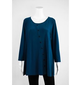 Comfy USA Sun Kim Button Down Tunic