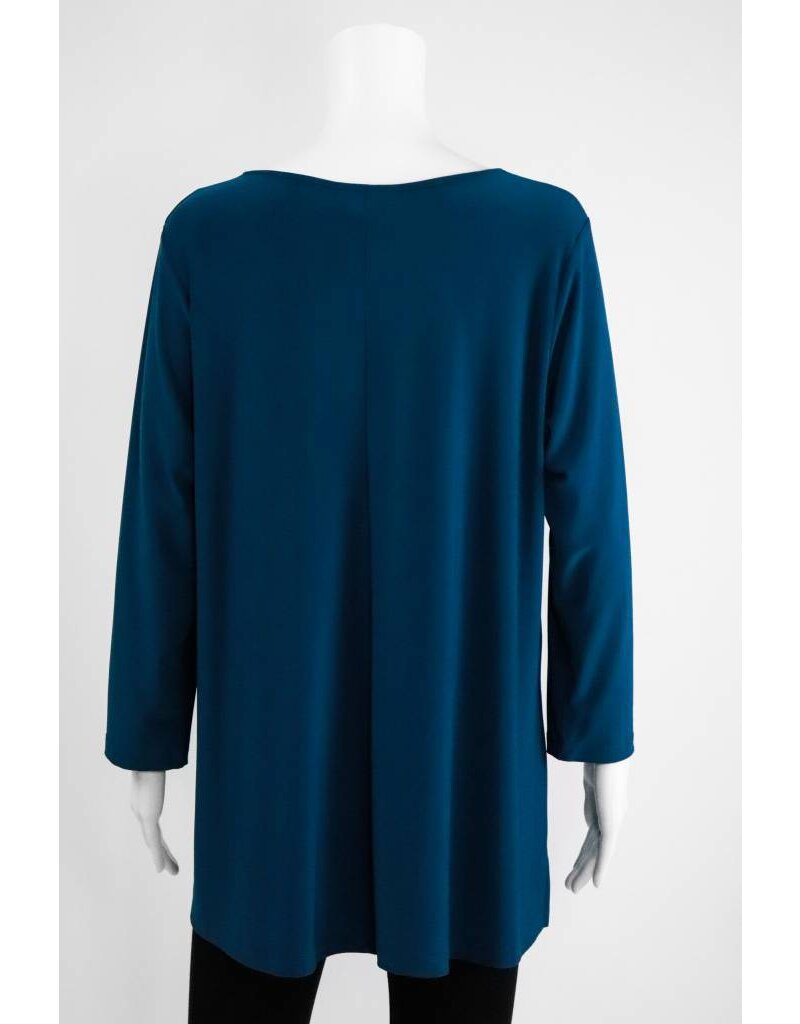 Comfy USA Sun Kim Button Down Tunic