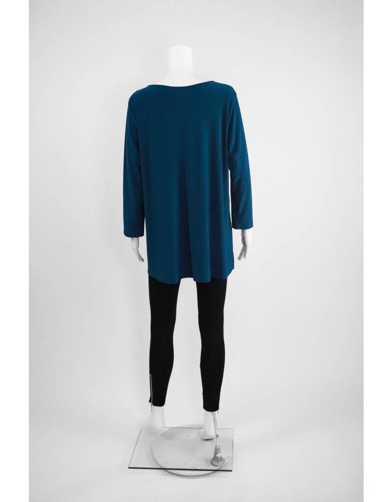 Comfy USA Sun Kim Button Down Tunic