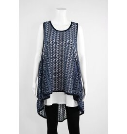 Comfy USA Multi-color Sleeveless Tunic