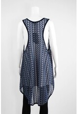 Comfy USA Multi-color Sleeveless Tunic