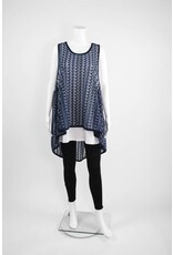 Comfy USA Multi-color Sleeveless Tunic