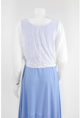 Comfy USA Sleeveless Asymmetrical Crop Hem Topper