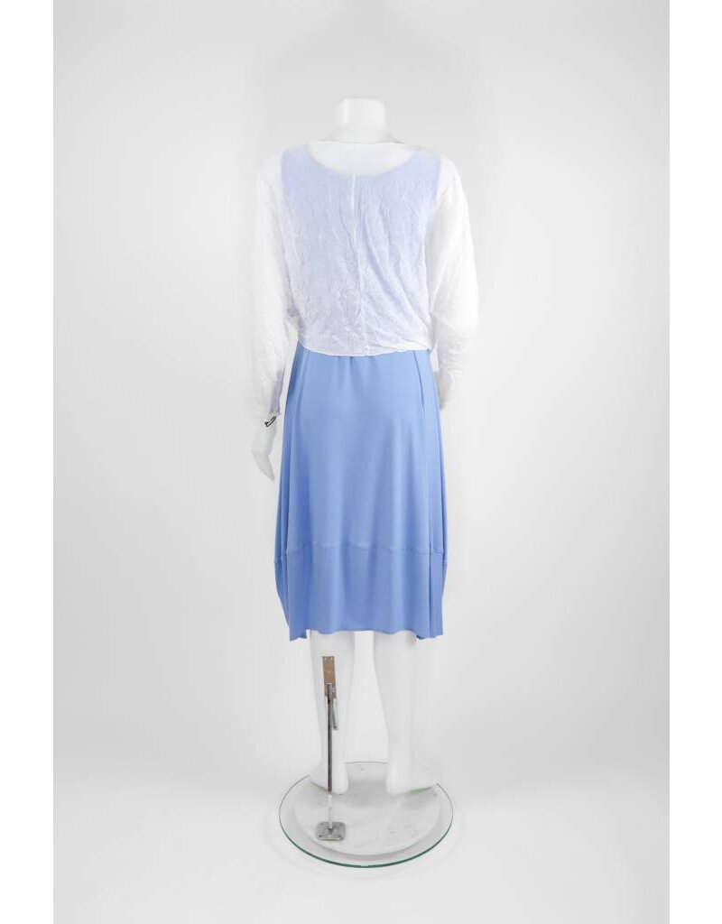 Comfy USA Sleeveless Asymmetrical Crop Hem Topper