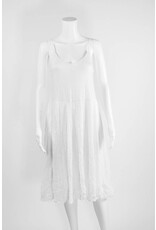 Comfy USA Slip Dress With Crinkle Skirt