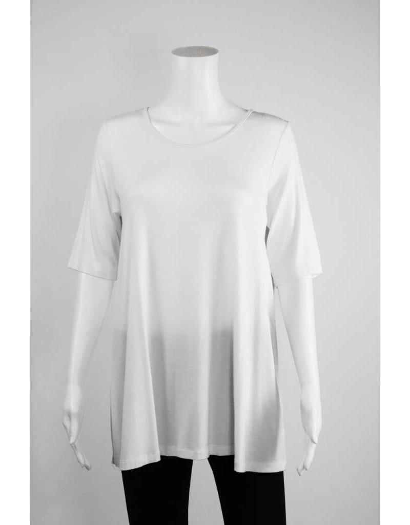 Comfy USA Short Sleeve Swing Tunic