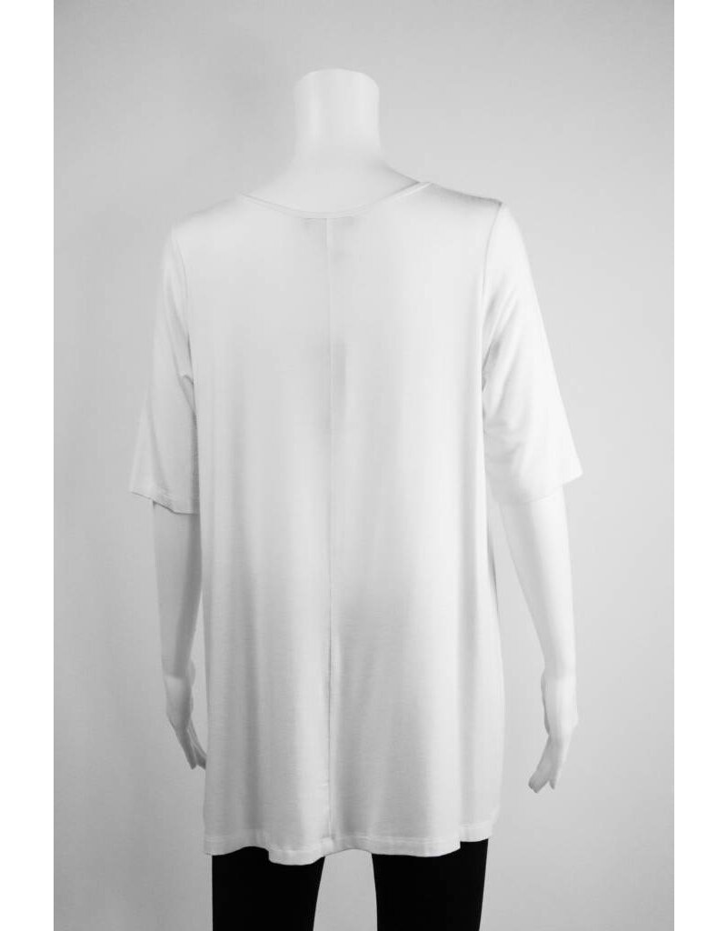 Comfy USA Short Sleeve Swing Tunic