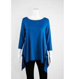 Comfy USA 3/4 Asymmetrical Hem Tunic