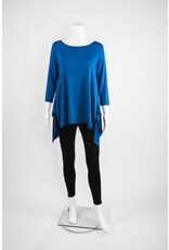 Comfy USA 3/4 Asymmetrical Hem Tunic