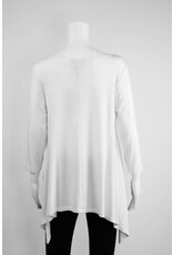 Comfy USA 3/4 Asymmetrical Hem Tunic