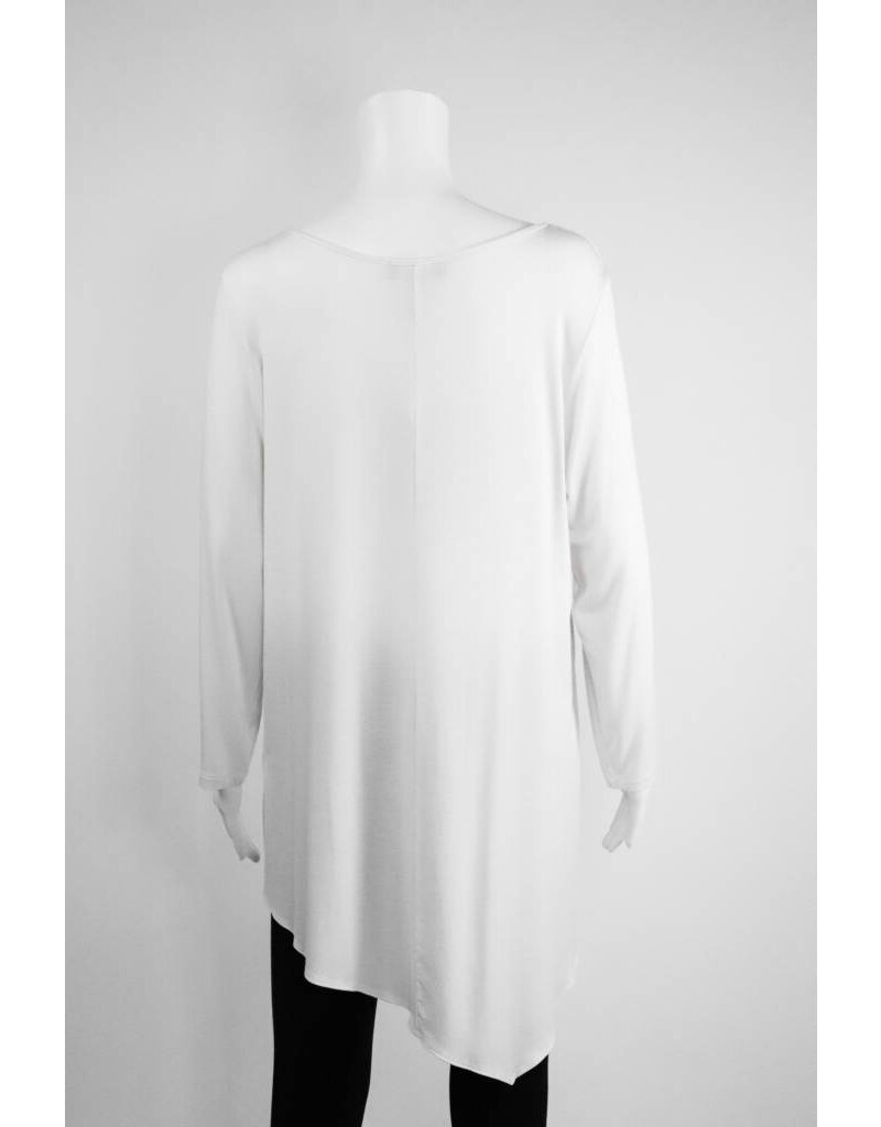 Comfy USA Long Sleeve Asymmetrical Tunic