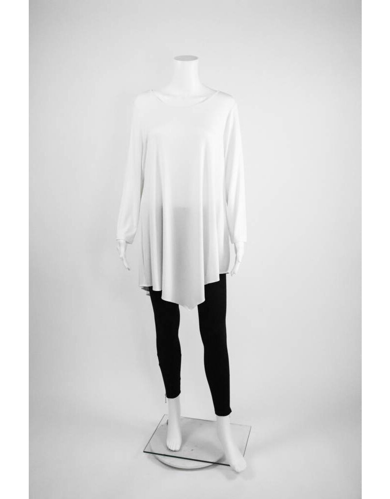 Comfy USA Long Sleeve Asymmetrical Tunic
