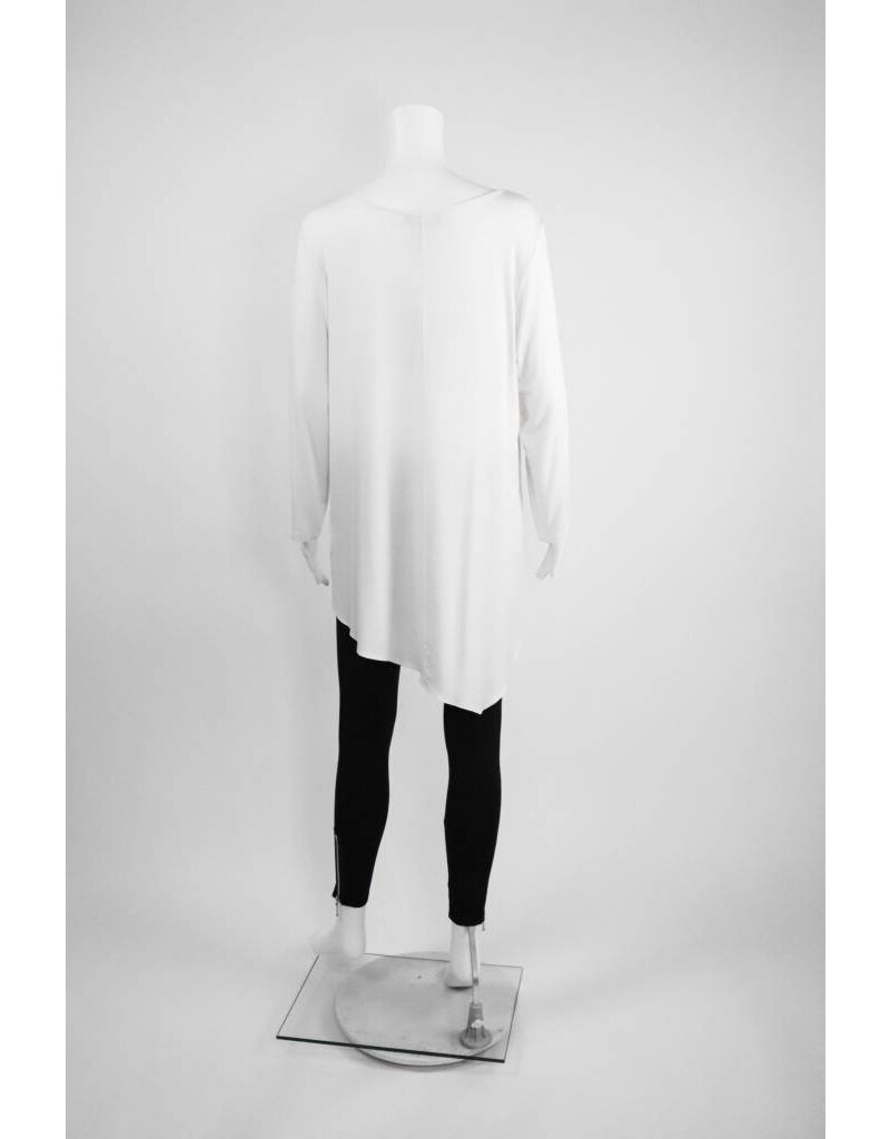 Comfy USA Long Sleeve Asymmetrical Tunic