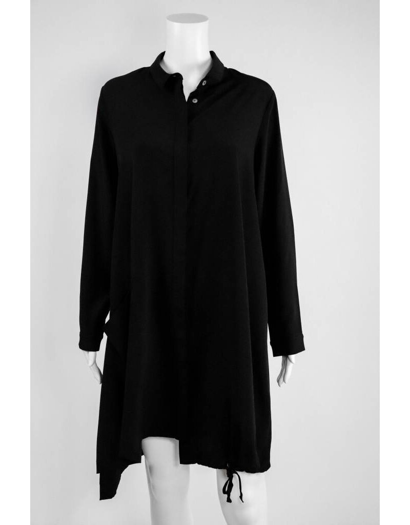 Comfy USA Placket Front Drawstring Jacket