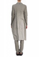 Grizas Washed Linen Front Zipper Jacket