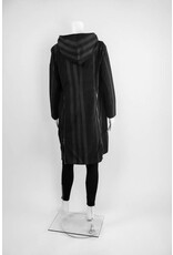 Comfy USA Sun Kim Striped Zipper Jacket